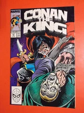 CONAN THE KING # 47 - VF 8.0 - OF DEATH & THE DREAMER - 1988 FRAJA BATOR COVER
