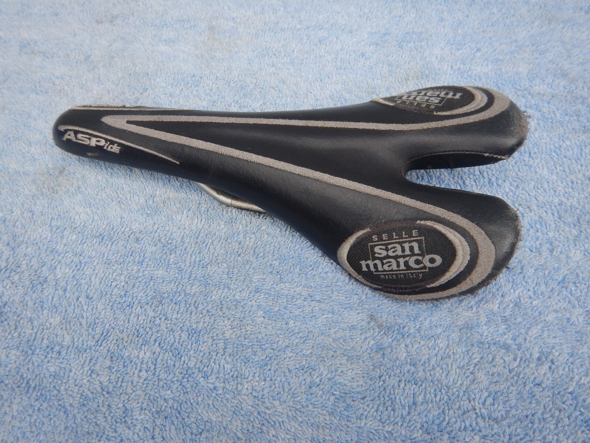Selle San Marco Aspide Titanium Road Racing Bike Saddle Seat Black