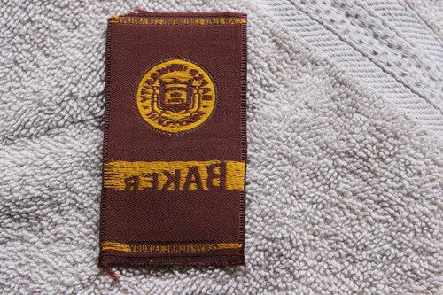 1900s S25 Egyptienne College 3" x 1 3/4" tobacco silk - Baker University - Picture 2 of 2