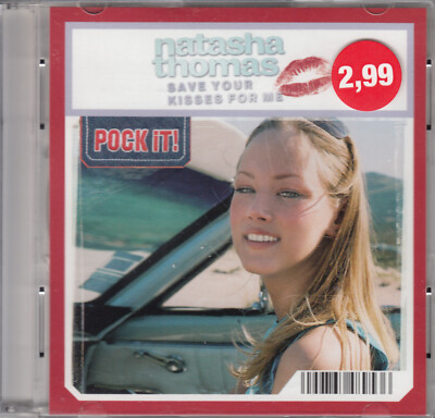 Natasha Thomas - Save Your Kisses For Me (3'') Mini Pock it CD 2004 Synth-pop