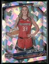 2025 Panini Prizm Lucy Olsen #145 Cracked Ice Prizm RC Mystics B1281