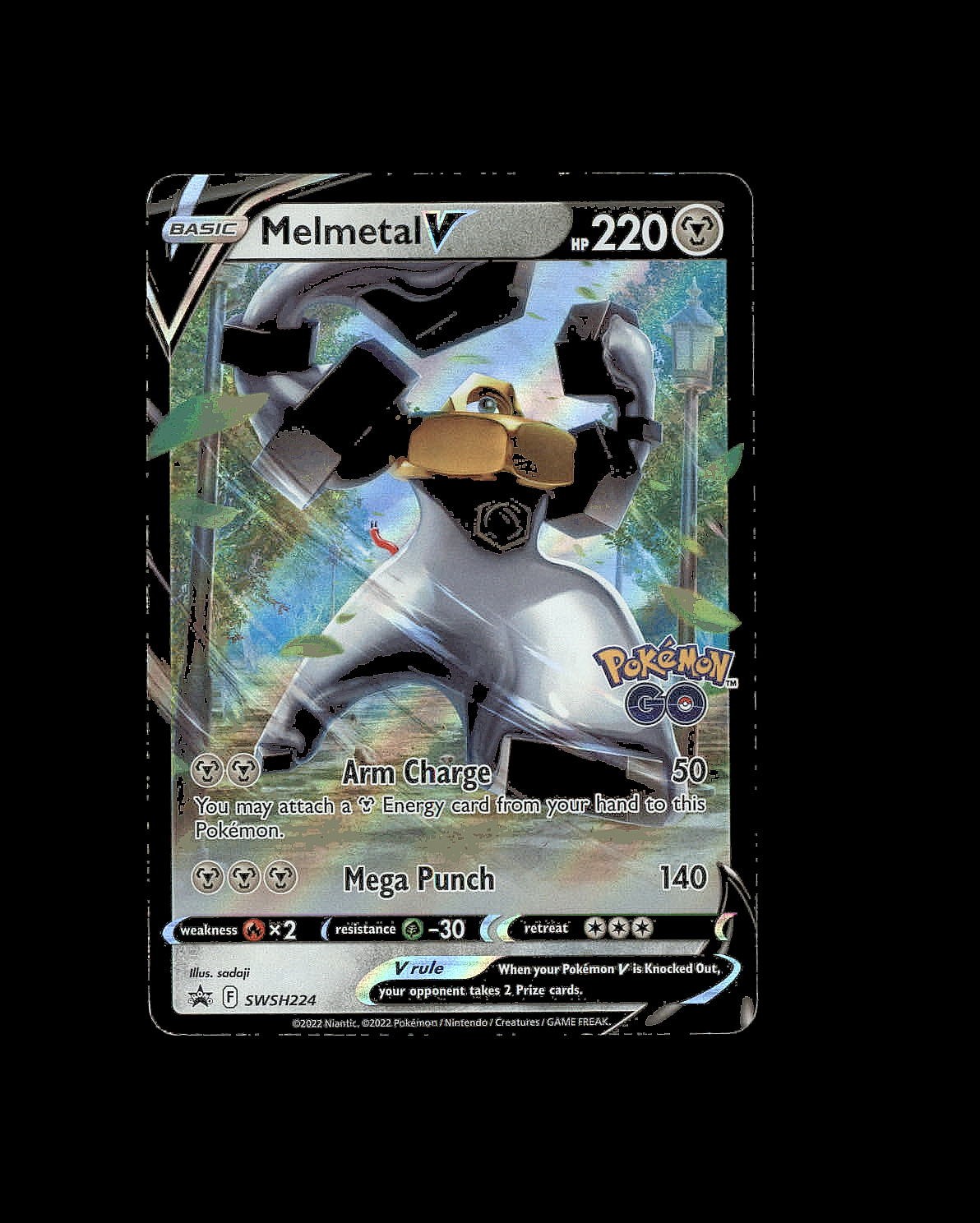 Sword & Shield Promo Holo Melmetal V SWSH224 DMG Promo