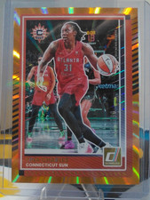 2025 Donruss WNBA Tina Charles Orange Laser Insert 131/199 Connecticut Sun