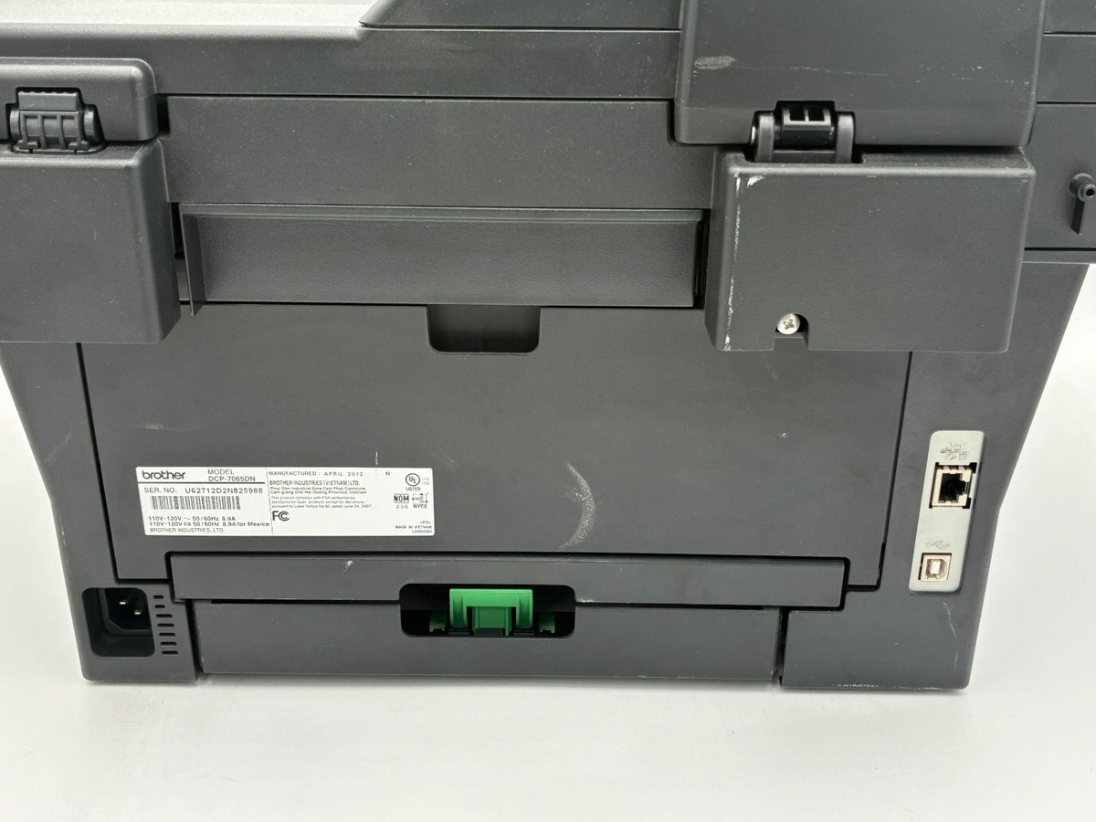 Brother DCP-7065DN Network Duplex Laser Printer W/OEM Drum & Toner