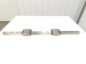 CPC HRC 35 FN Z-B Linear Bearing 70mm x 110mm x 48mm Guide Rail 35mm x 40"