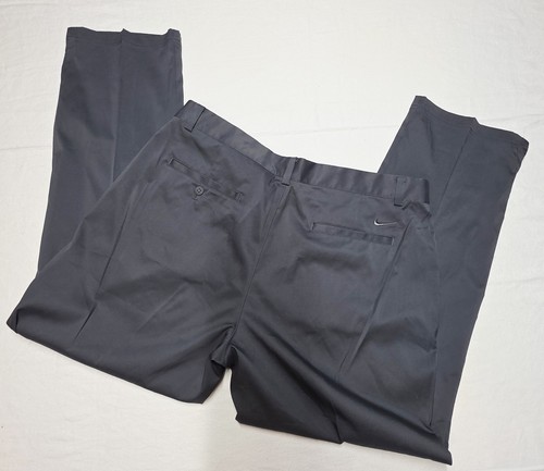Nike Pantalone Golf Uomo 38x30 Tour Performance Dri-FIT Grigio Leggero Elasticizzato - Foto 8 di 9