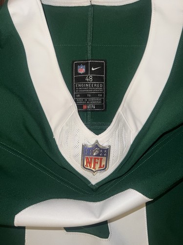 Nike Vapor Fuse Elite Aaron Rodgers Size 48 Authentic Jersey New York Jets $350 - Picture 3 of 5