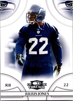2008 Donruss Threads #17 Julius Jones