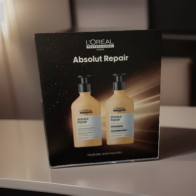 L oreal Professional Paris Absolut Repair Shampoo And Conditioner Set 16.9 Oz