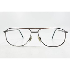 Rodenstock Eyeglasses Mens Gray Titanium Aviator R 2532 B 145 57-14-145
