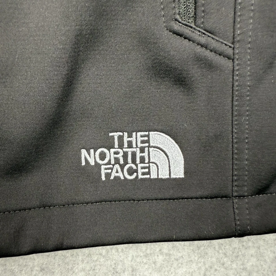 Chaleco The North Face Para Hombres Grande Negro Pared de Viento Cremallera Completa Softshell Exterior Gorp Foto 4 de 4