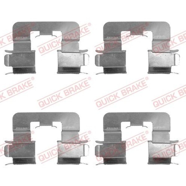 Quick Brake 109-1741 ZubehöRsatz, Scheibenbremsbelag-image