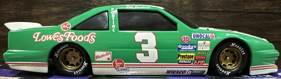 1989 Dale Earnhardt #3 Lowes Foods Pontiac 1/24 Action Nascar Diecast Bank - Image 4 of 4