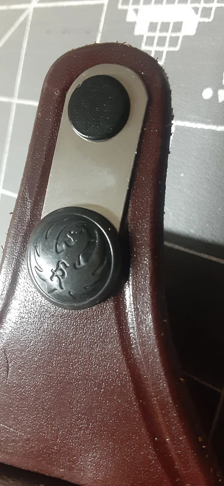 Triple K 196-28 Carrylite Leather Holster RH for Ruger MK I, II, III 6 7/8" NEW - Image 2 of 4