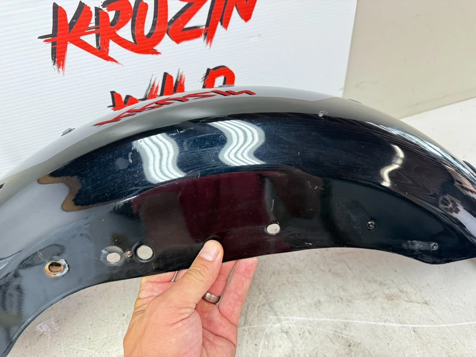 Harley Sportster 2005 OEM guardabarros de rueda trasera y lámpara de luz trasera de freno Foto 4 de 4