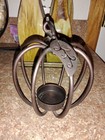 Metal Pumpkin Tealight Candle Holder Tabletop Decor Piece * Great Condition! — photo 2