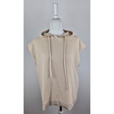 OPUS Panalena Damen Kapuzenpullover 40 L beige Frühling Sommer Urlaub Party