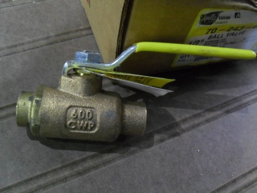 Apollo 70-243-01 1/2" Sweat brass Ball valve