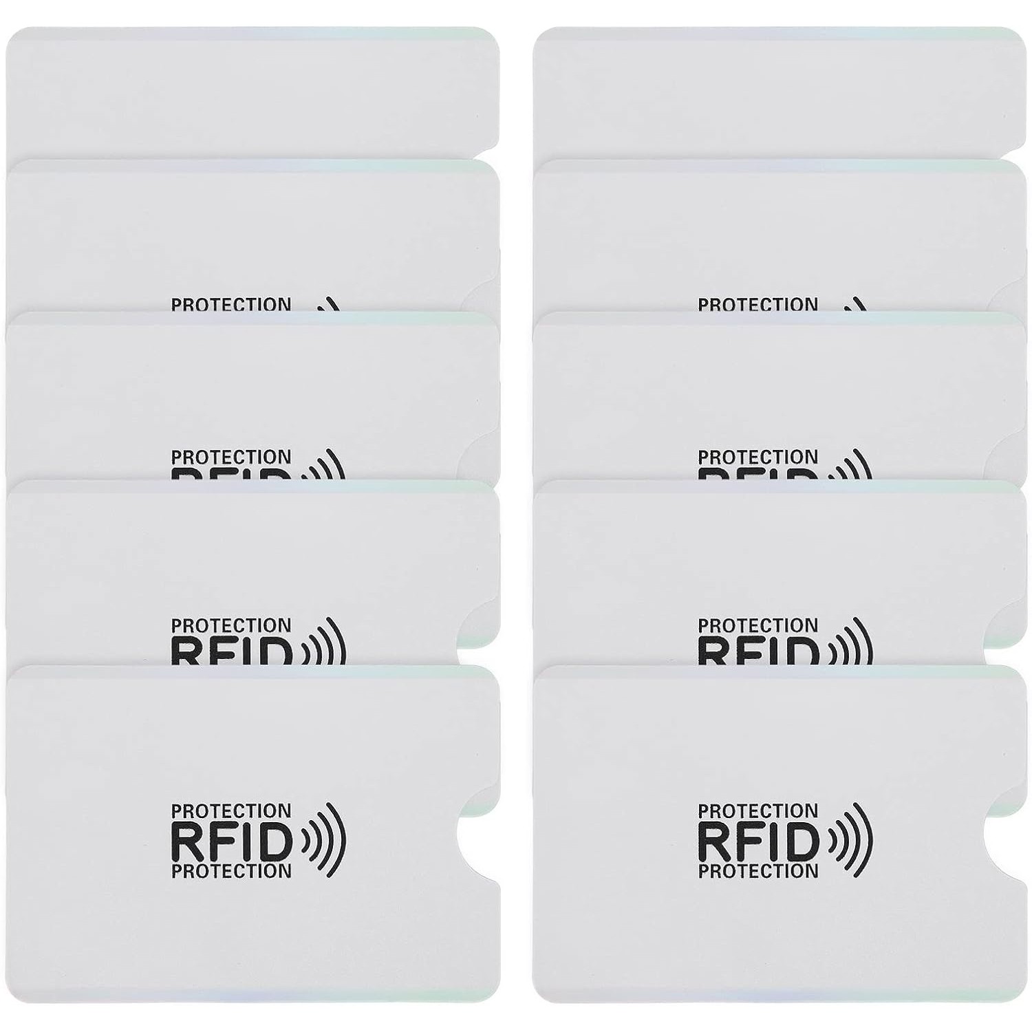 30x RFID Blocking Sleeves Secure Credit & ID Card Holder Identity Theft Protect