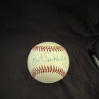 Bret Saberhagen Signed Official American League Baseball Blue Ink
