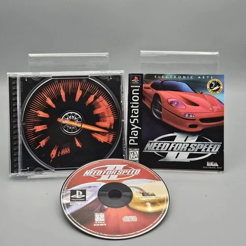 Need for Speed 2 II PlayStation PS1 Black Label Refurbished Excellent