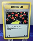 POKEMON SLEEP! 79/82 1ST EDITION TRAINER TEAM ROCKET LP SNORLAX