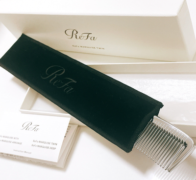 新品ReFa MARQUISE 3点(WITH、ARRANGE、TWIN) ReFa MARQUISE TWIN Hair Comb by MTG Anti-Static Styling Tool Gift