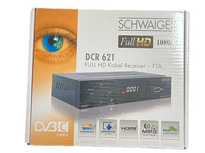 Schwaiger DCR 621 Full HD Kabel Receiver DVB-C HDMI USB