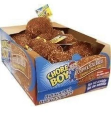 Chore Boy Copper Scrubber 36 Pieces Per Box.