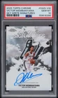 2025 TOPPS CHROME SKY WRITE SIGNATURES #SWS-VW VICTOR WEMBANYAMA PSA 10
