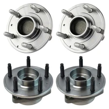 Wheel Hub Bearings Assembly Set Front & Rear Fits Cadillac