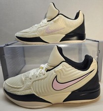 Nike Youth's JA 2 GS Coconut Milk/Pink Foam/Black Basketball Sneakers Size 7Y