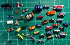 Micro Machines Lot of 48 Galoob LGT Cars Trucks Planes OLD