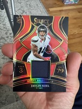 2025 Select Draft Selections Jaylin Noel #DSM-JNL Red & Black Prizm