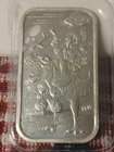2022 HAPPY Halloween PEM Proof 1oz .999 Silver BIGFOOT,DINOSAUR, ALIENS #956