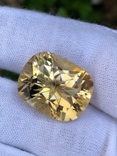 32.20 Carat Gorgeous Cushion Cut Citrine from Brazil for Jewellery