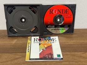 Ronde Rondo Sega Saturn Software JPN Vintage Limiited Edition Rare Video Game Mo