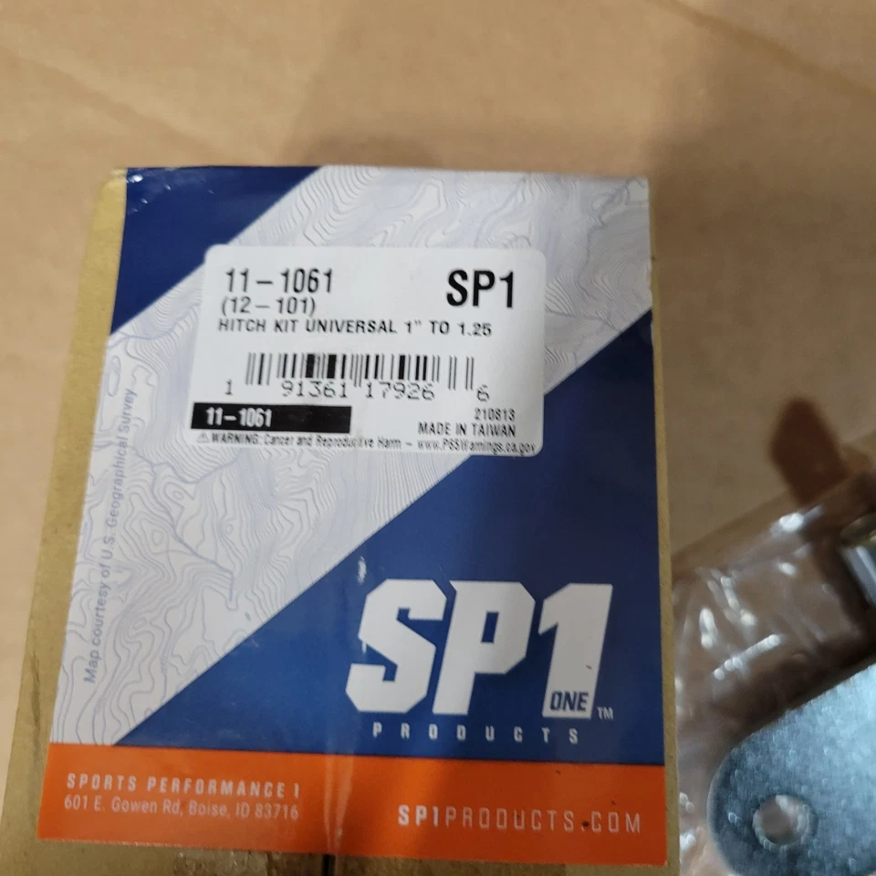 SP1 Universal Moto de Nieve Enganche 1-1.25" Parachoques Ski Doo Arctic Cat Polaris Yamaha Foto 3 de 3