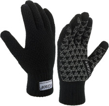 Winter Warm Touchscreen Gloves for Men and Women Touch Screen Fleece Lined Knit