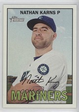 2016 Topps Heritage Nate Karns Nathan Karns #16 0q5