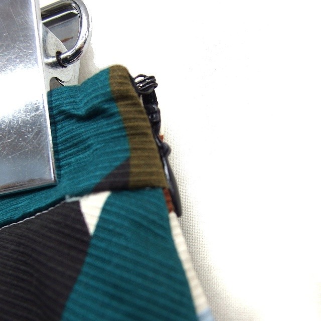 MSGM Geometric Pattern Flare Mini Skirt Patchwork… - image 7