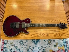 Dean Deceiver Flame Maple Floyd Rose FMF Abalone EMG 81 85 Contoured Heel Grover