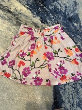 Vintage Old Navy Womens Skirt Size 2 Floral Boho Preppy Peasant