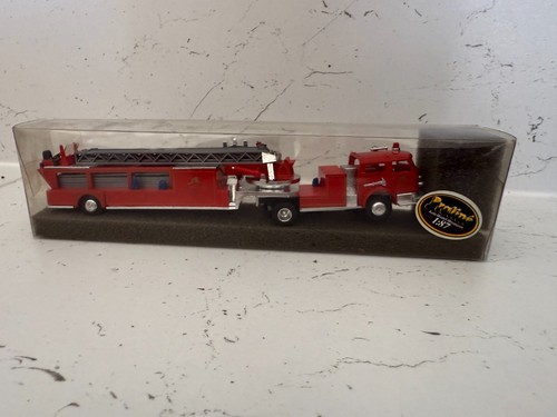 1/87 HO PRALINÉ CAMION POMPIER US  REF 6004 NEUF NO WIKING BREKINA PREISER | Zustand: Neuf