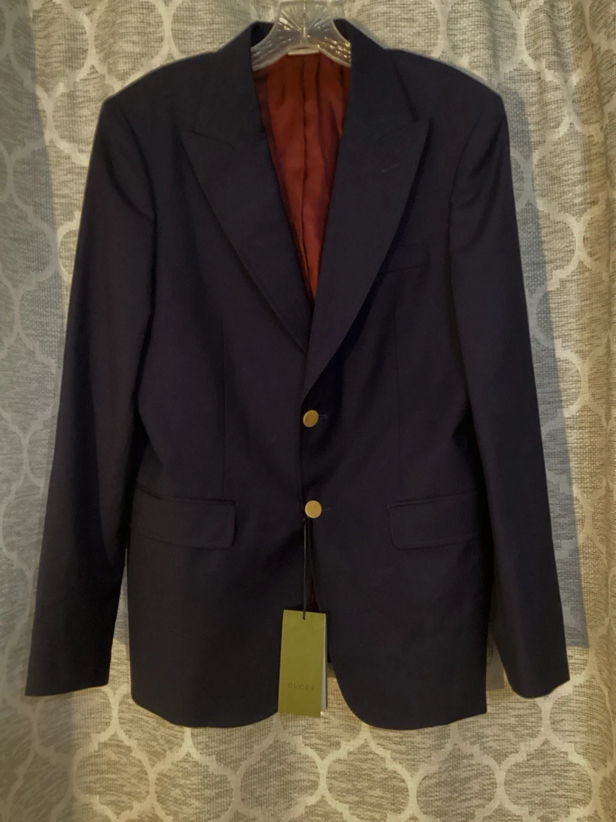 Gucci Blue Double-Breasted Suits & Blazers for Men for sale | eBay