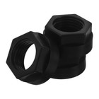 3pcs Plastic Replacement Nuts for Beverage Tap Dispenser Faucet Spigot Cooler