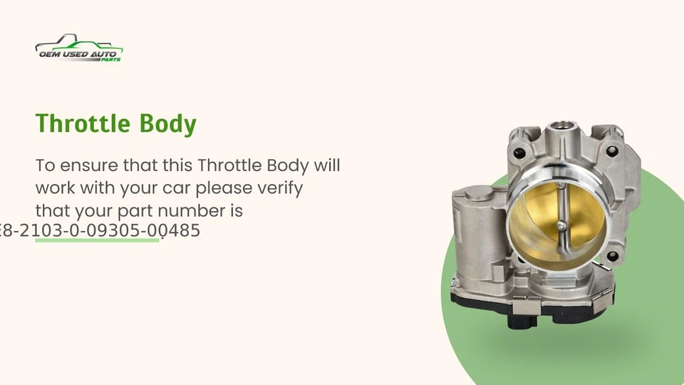 Volkswagen GTI 2006-2019 carrocería del acelerador BSL1U Foto 2 de 4