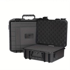Waterproof Hard Carry Case Bag Toolbox With Pre-cut Sponge Storage Box Organizer