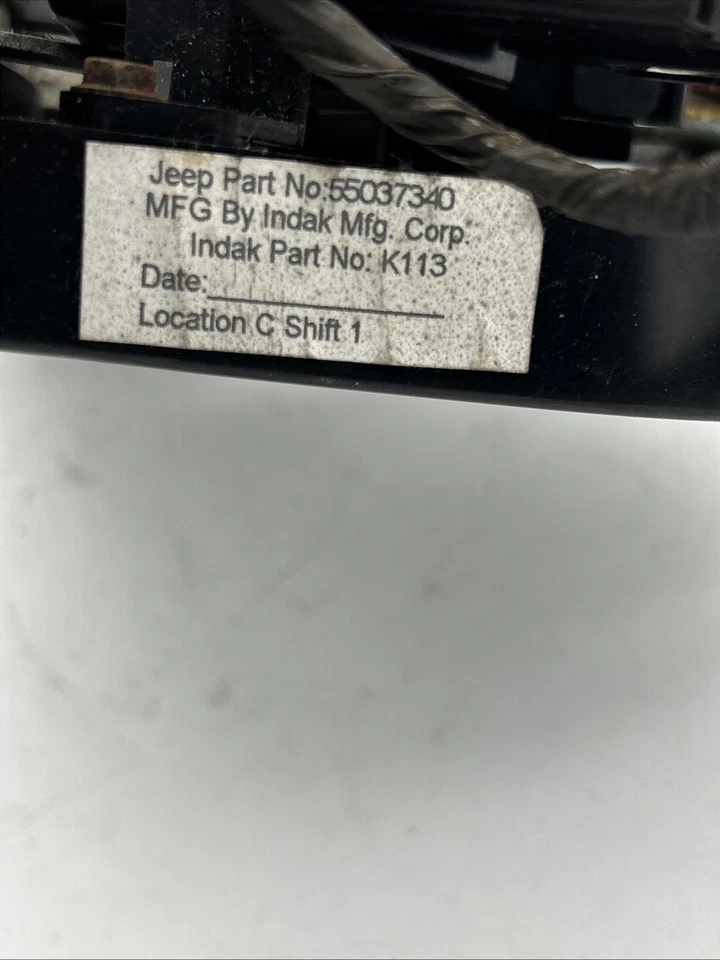 1997-1998 Jeep Wrangler TJ Heater Control Panel 4-Pin Terminal Version 55037340 - Image 4 of 4