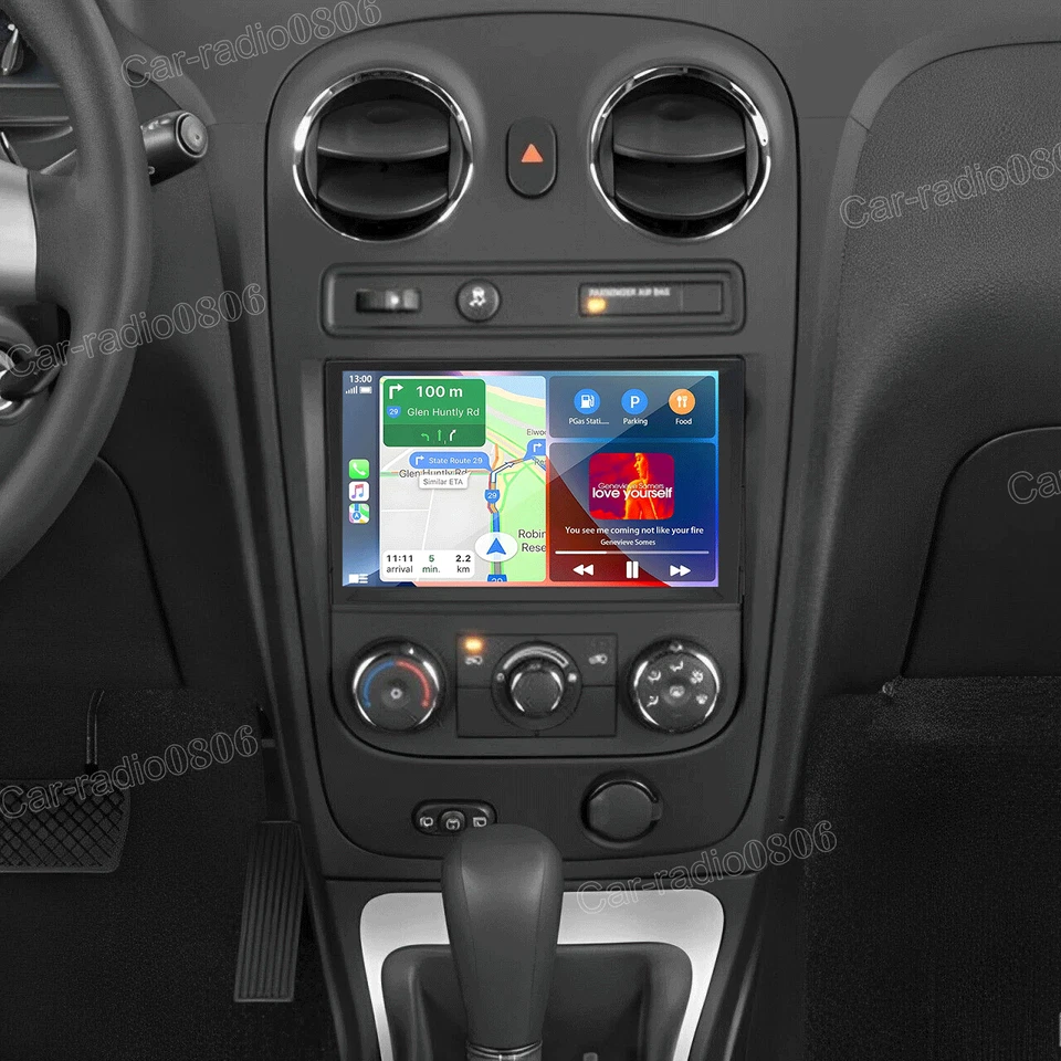 Carplay For Chevrolet HHR 2006-2011 Android 14 Car Stereo Radio GPS NAVI w/Cam Foto 3 de 4